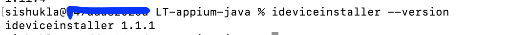 ideviceinstaller --version