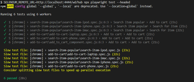 how to run tests on Selenium Grid at a basic level 