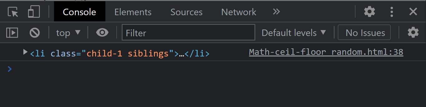 node.nextSibling property