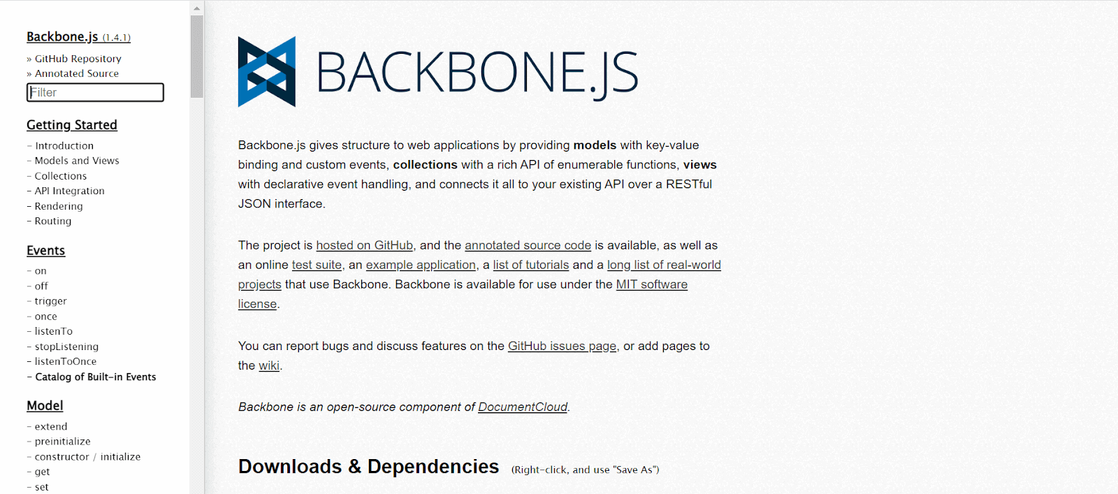 Backbonejs