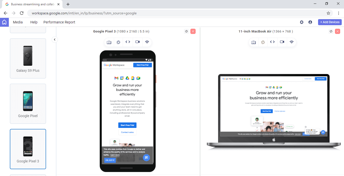 Work management tools