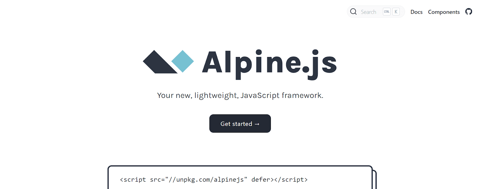 alpine js