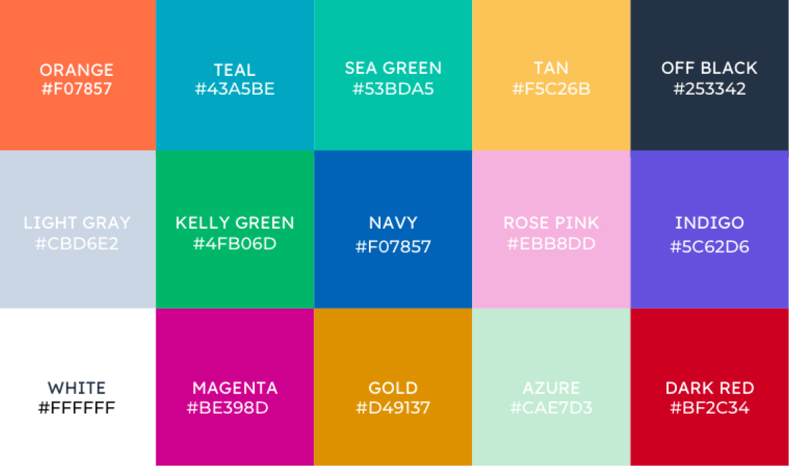 35+ Best Green Color Palettes with Names and Hex Codes  Green colour  palette, Green color meaning, Green palette