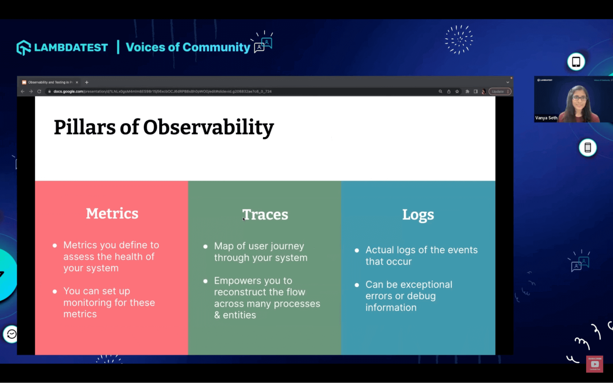 Pillars of Observability