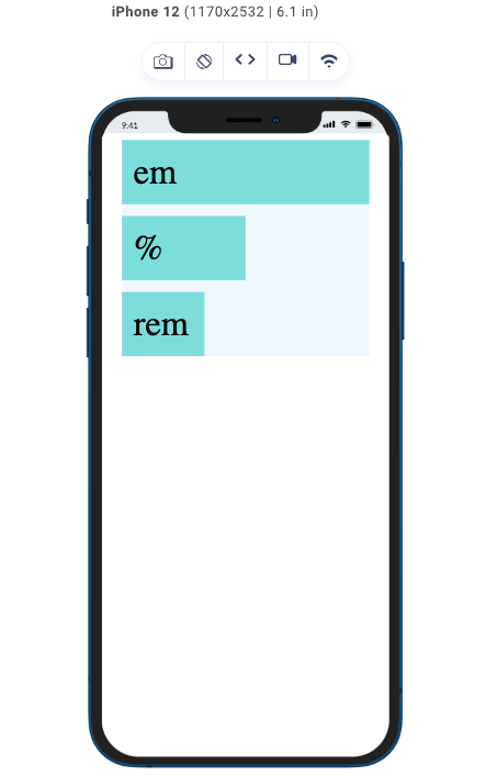 rem elements,