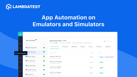 App Automation on Emulators and Simulators is Now Live on LambdaTest feature image