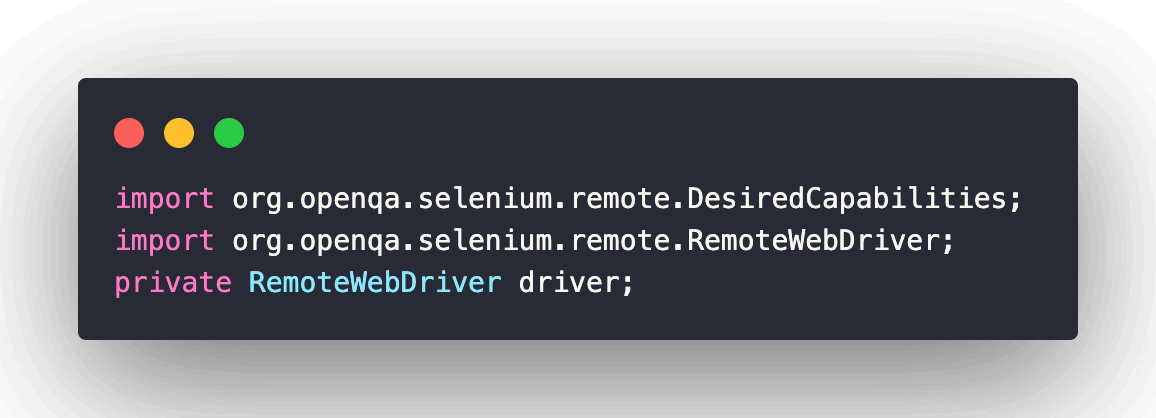 RemoteWebDriver