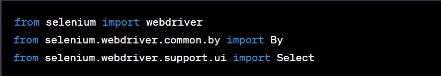  Selenium libraries and related modules