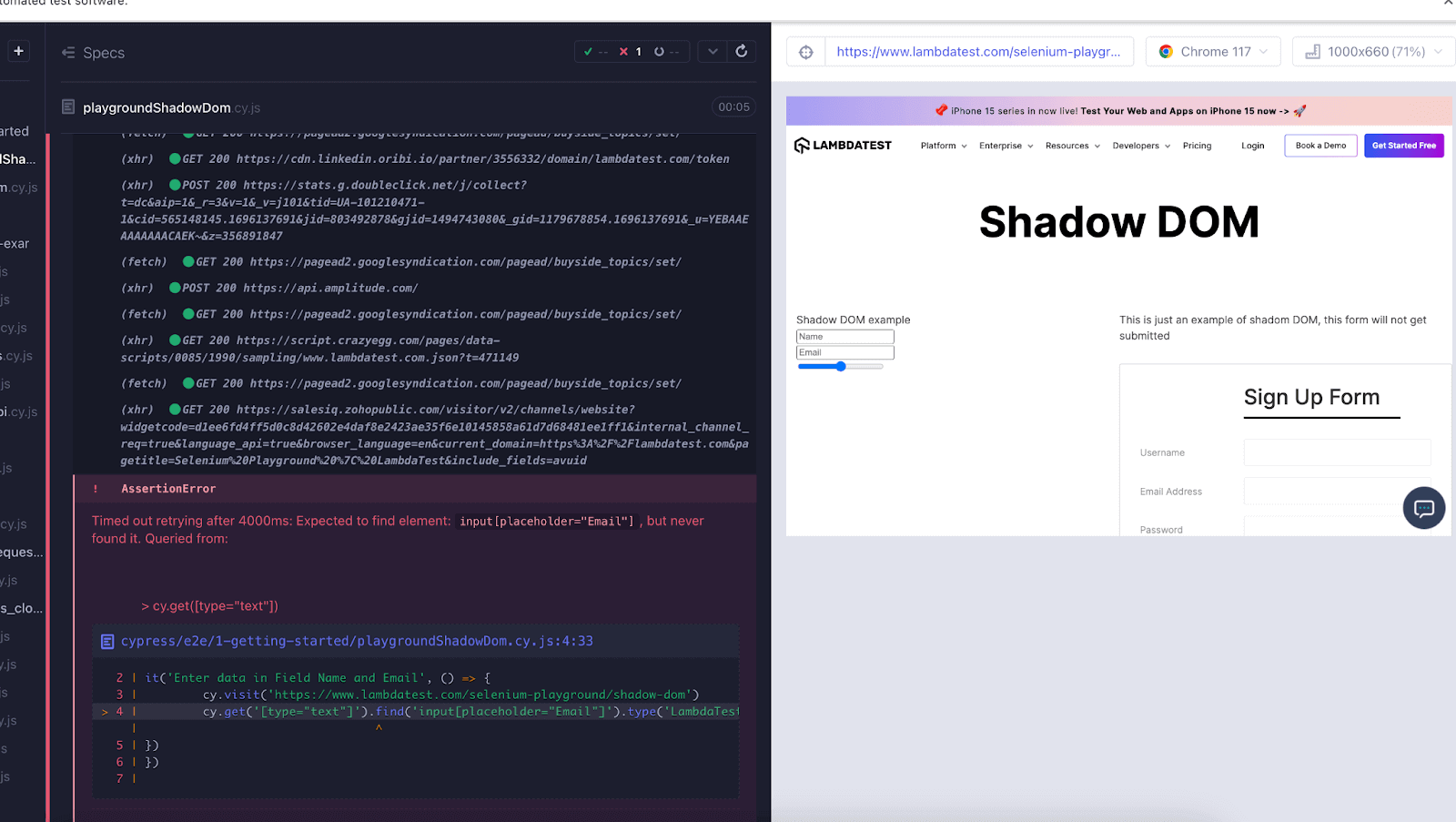 Running Shadow, Software