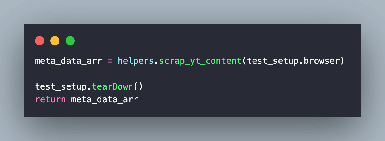  invoke the scrap_yt_content() method