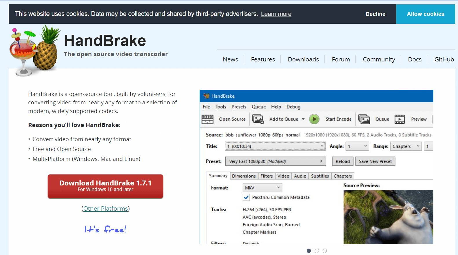 Video Format Converter: HandBrake