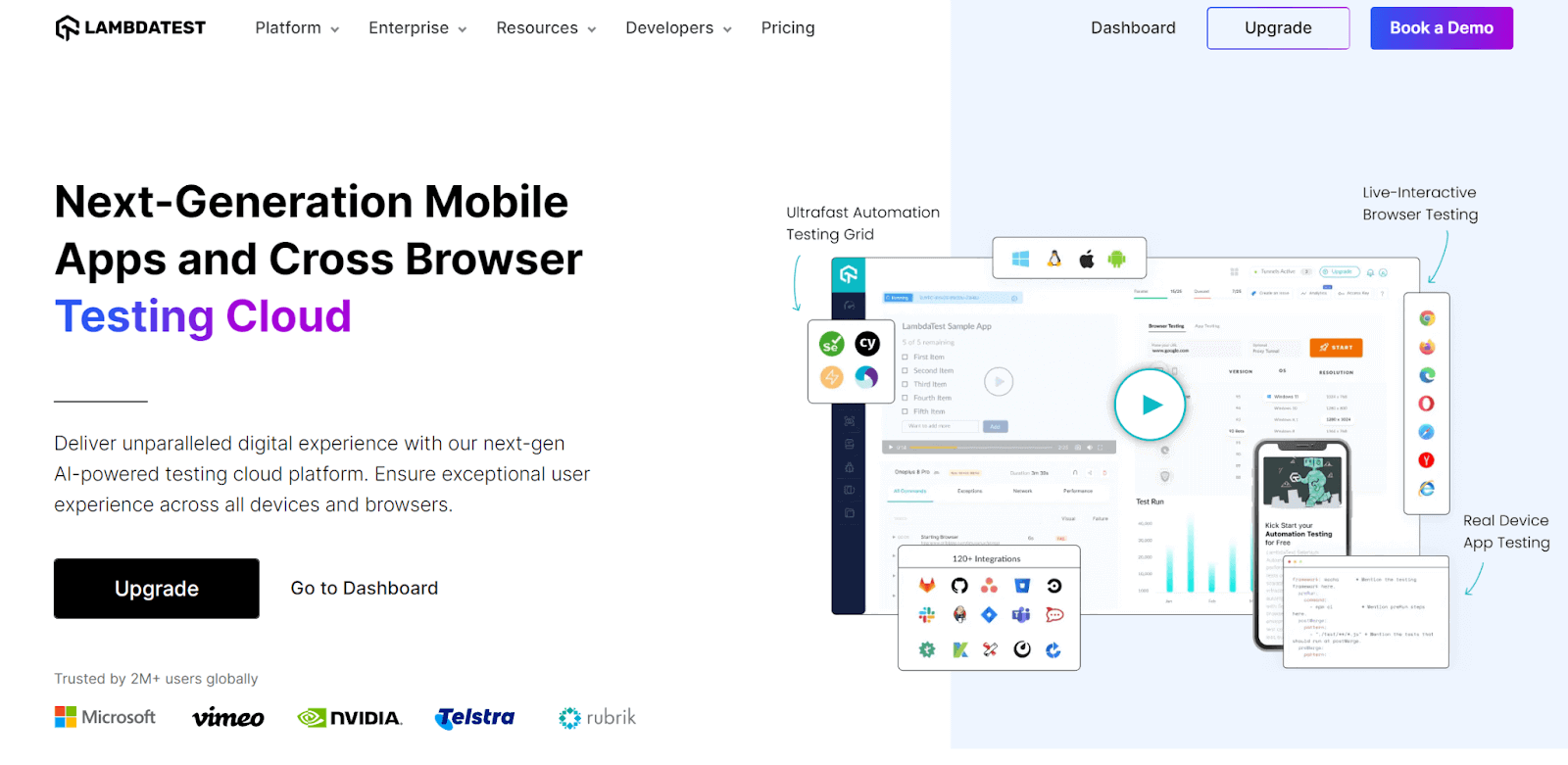 leveraging Next.js, LambdaTest offers users a dynamic and optimized platform