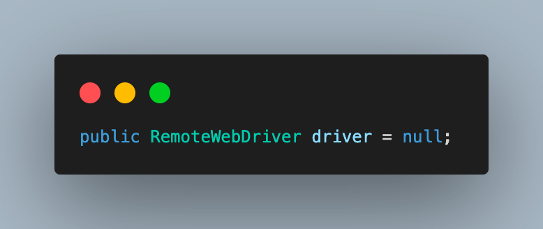  instance of RemoteWebDriver