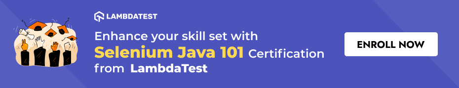 selenium java certificate