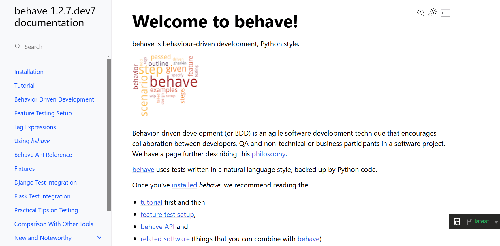 Behave is an innovative automation testing tool