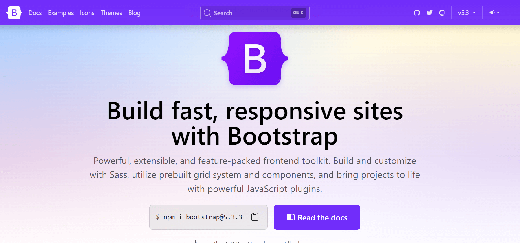 bootstrap