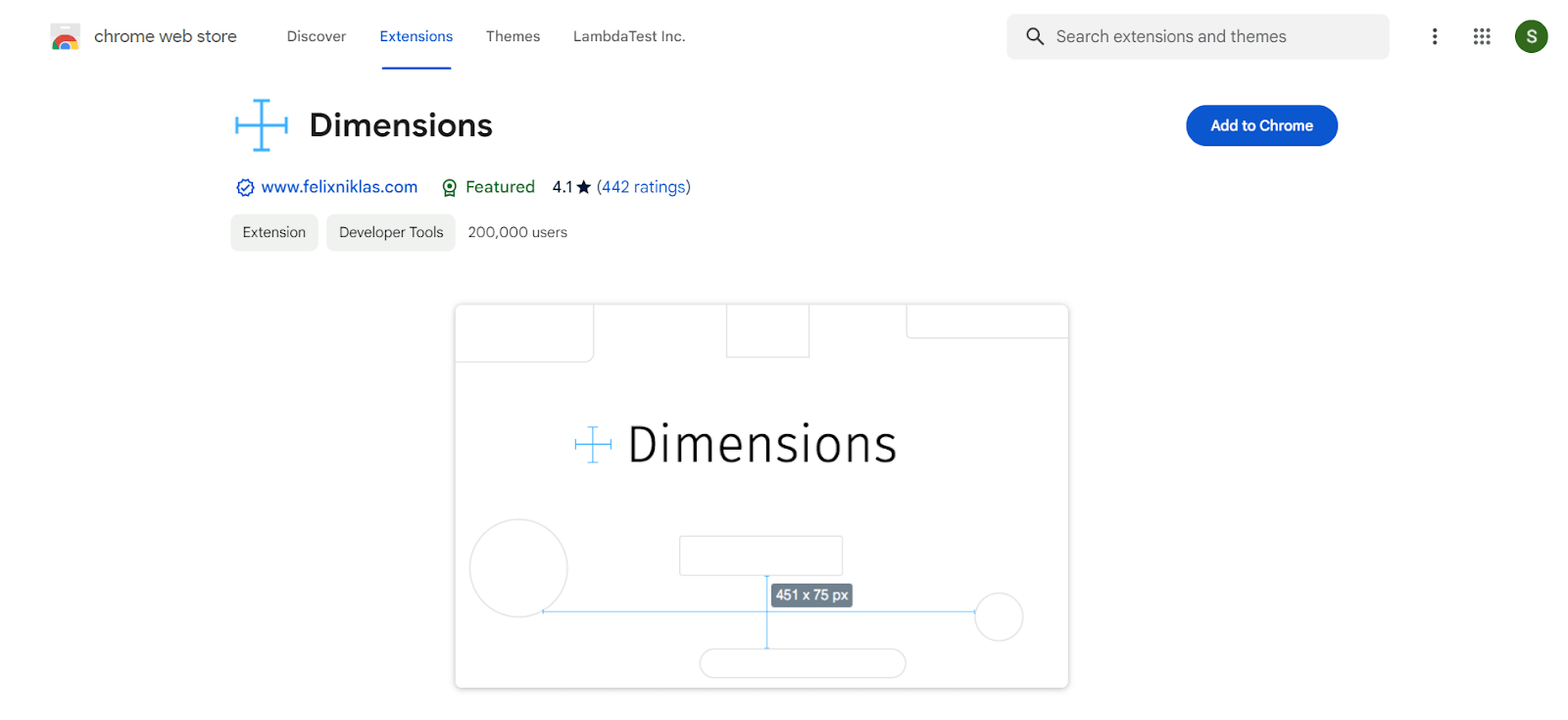 Dimensions