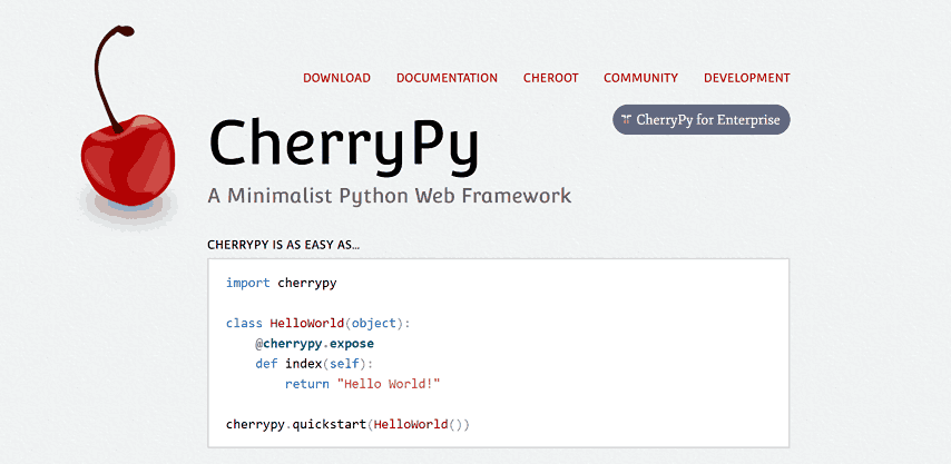 CherryPy 