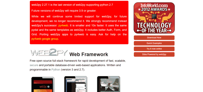 Web2py 