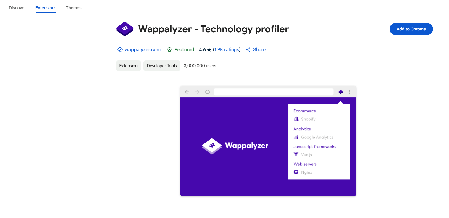 wappalyzer