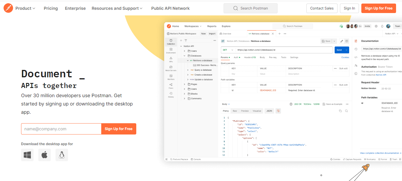 Postman qa testing tool