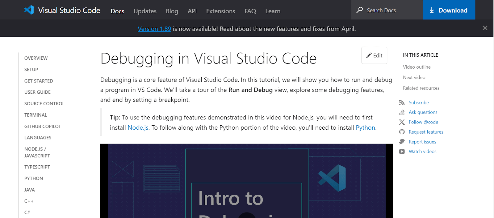 VS Code Debugger 