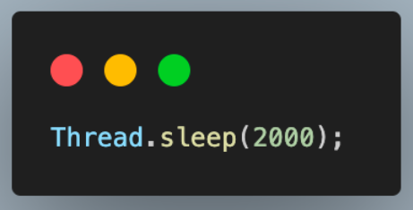 Add a Thread.sleep() for the script execution