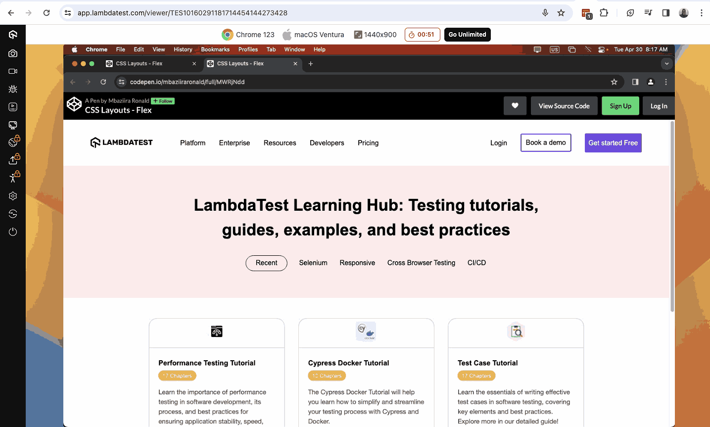 Cross-browser and device compatibility testing