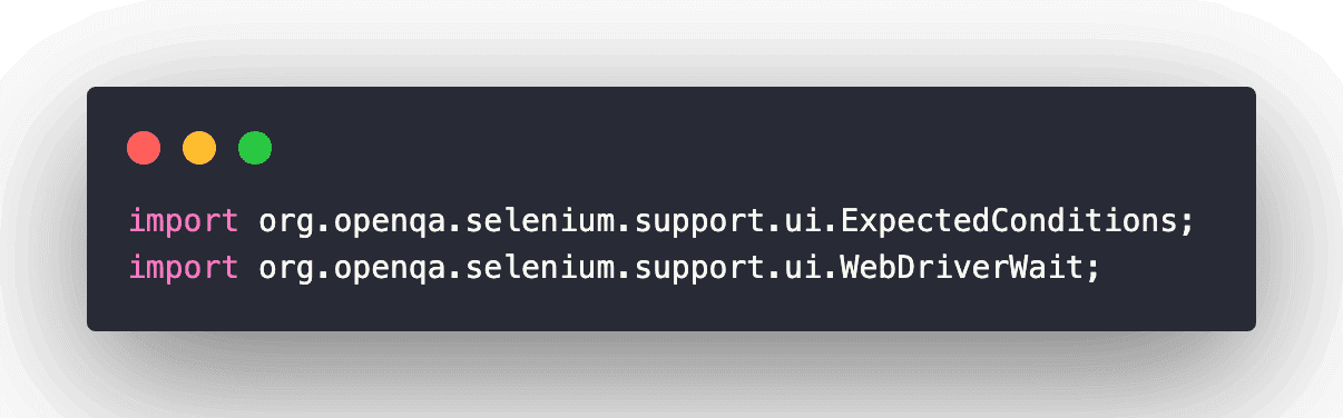  ExpectedConditions in Selenium.