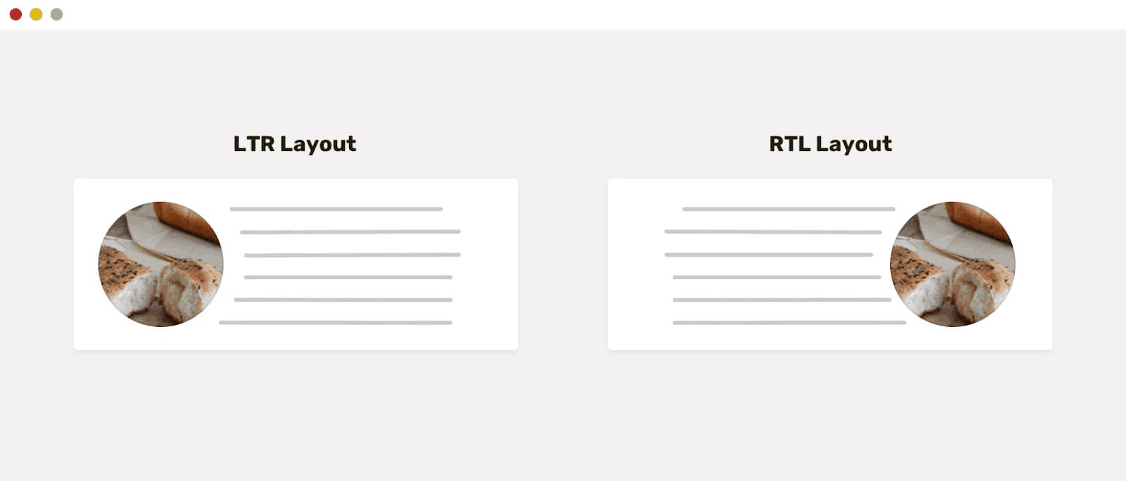 Illustration demonstrating the effect of using the float property with the value of inline-start in accordance with the writing mode