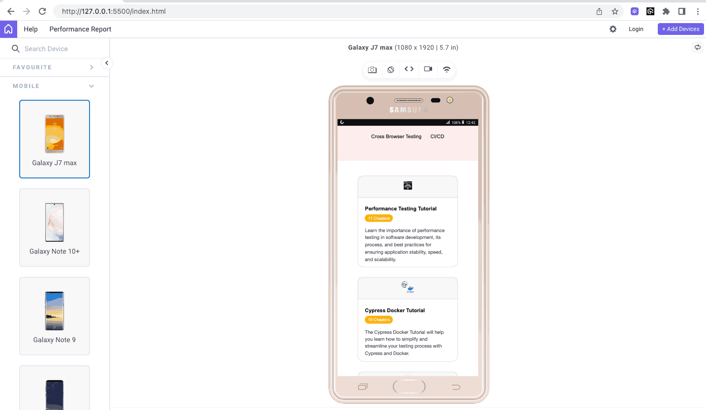 Let’s preview on mobile view