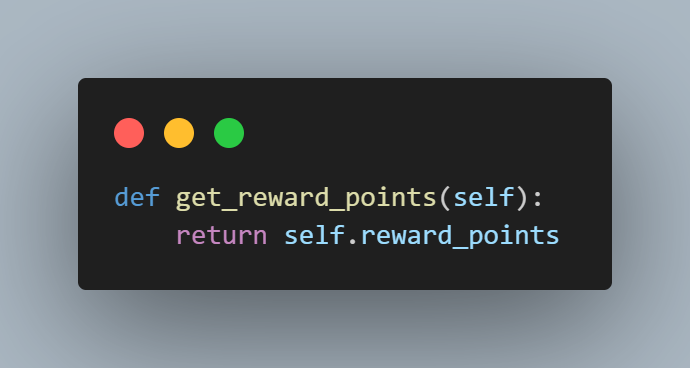 reward points