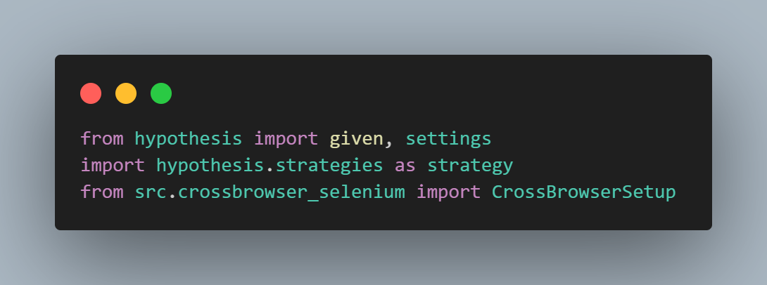 set up the imports of the given decorator 