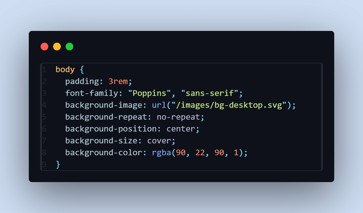  code used transparency in the CSS rgba() function