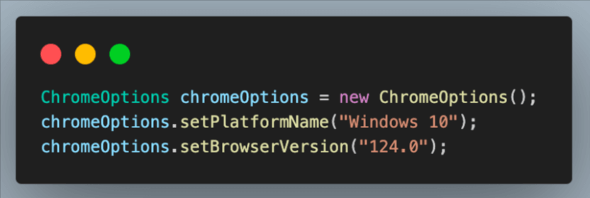 ChromeOptions