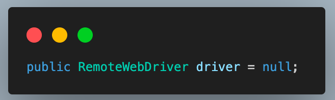 RemoteWebDriver