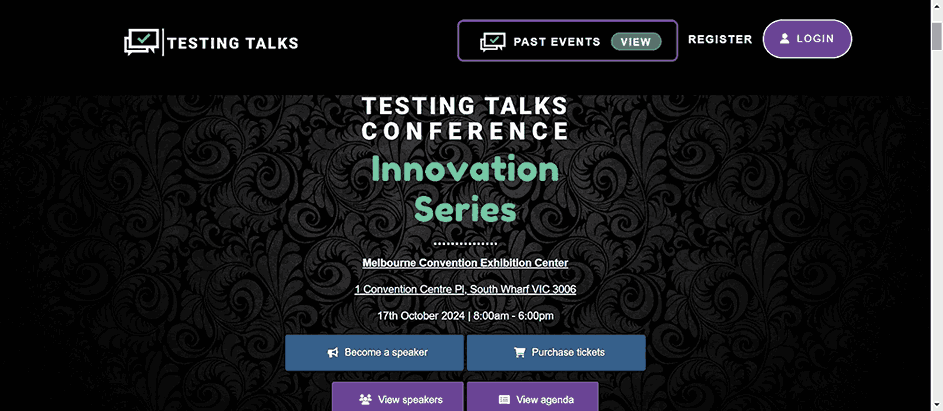 Testing Talks Melbourne