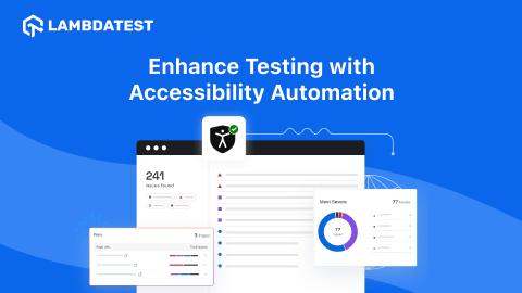 Enhance Web Accessibility With LambdaTest Accessibility Automation