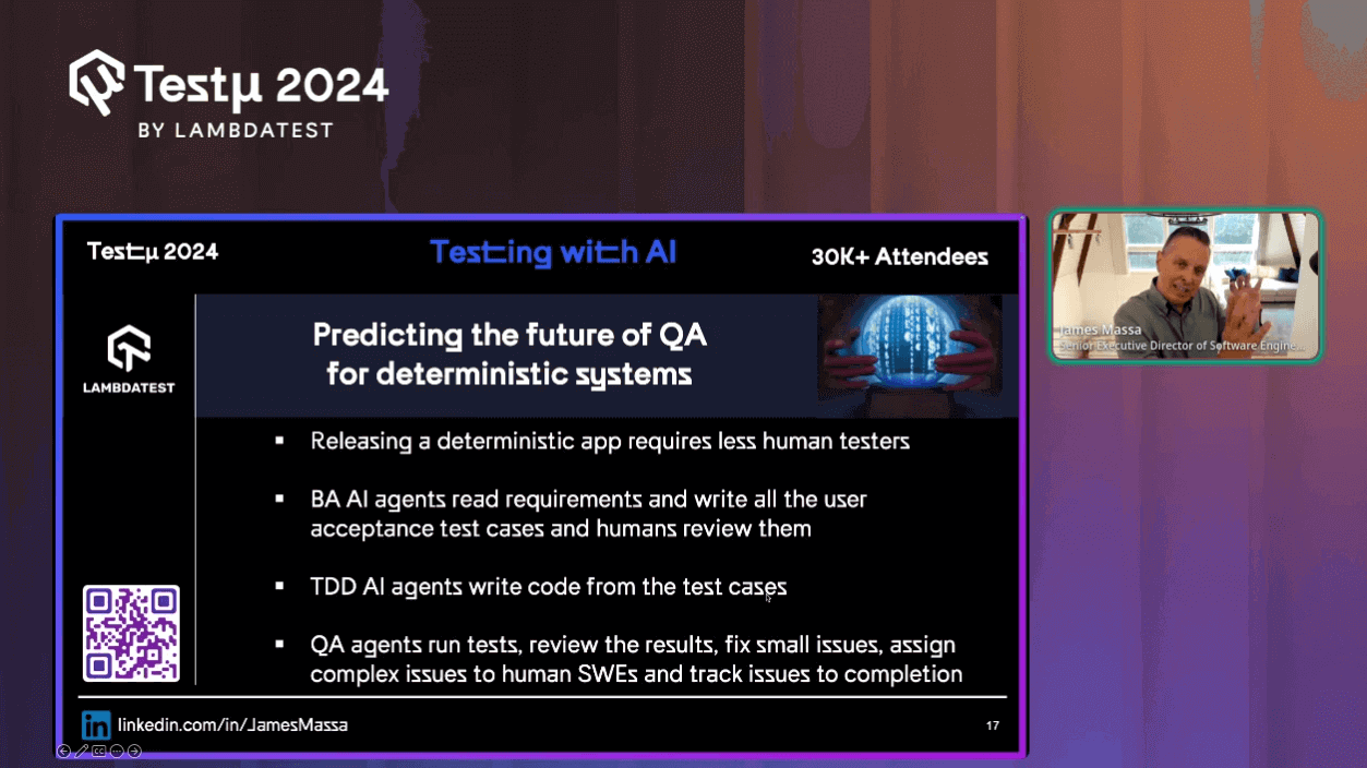 Predicting the Future of QA for Deterministic Systems