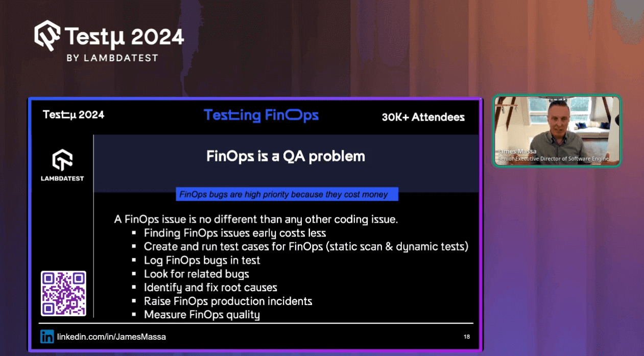 Testing FinOps