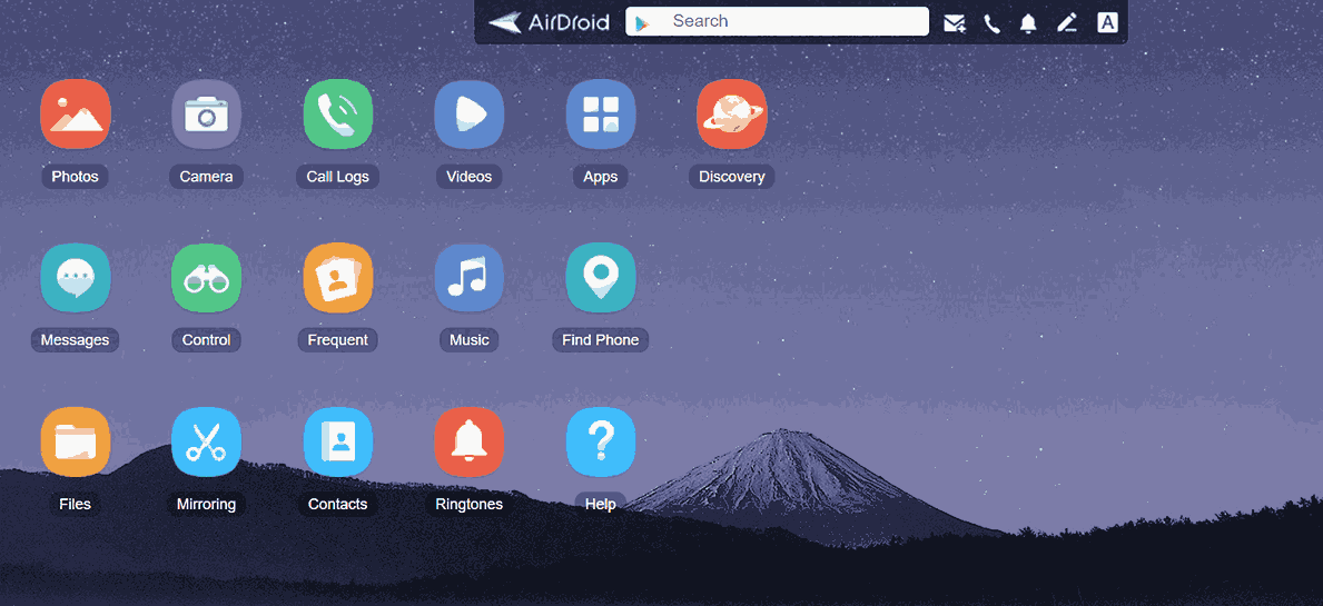 AirDroid Web