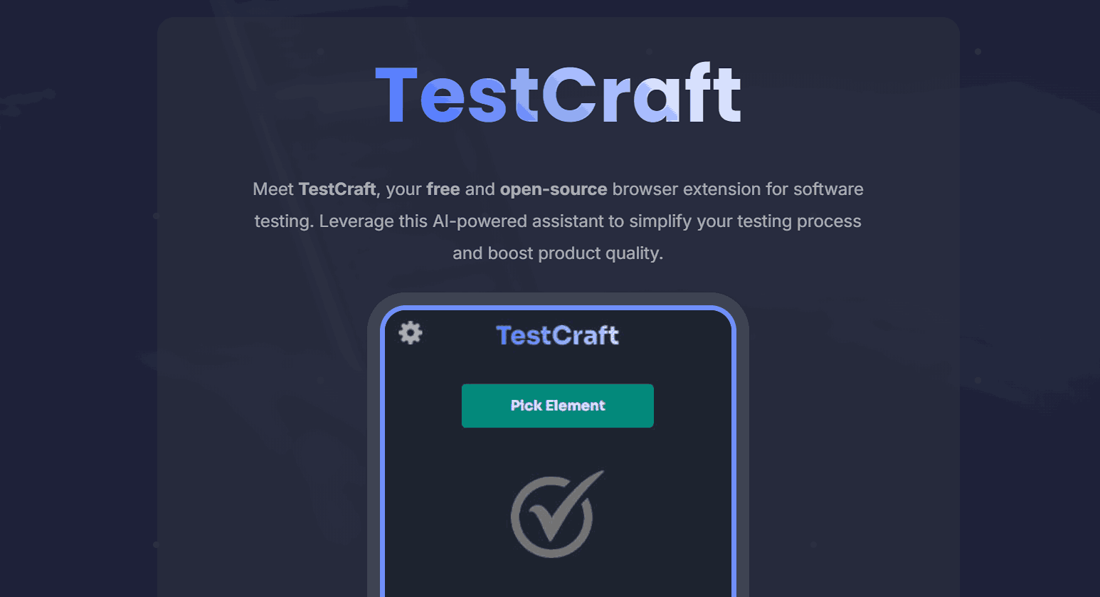 TESTCRAFT