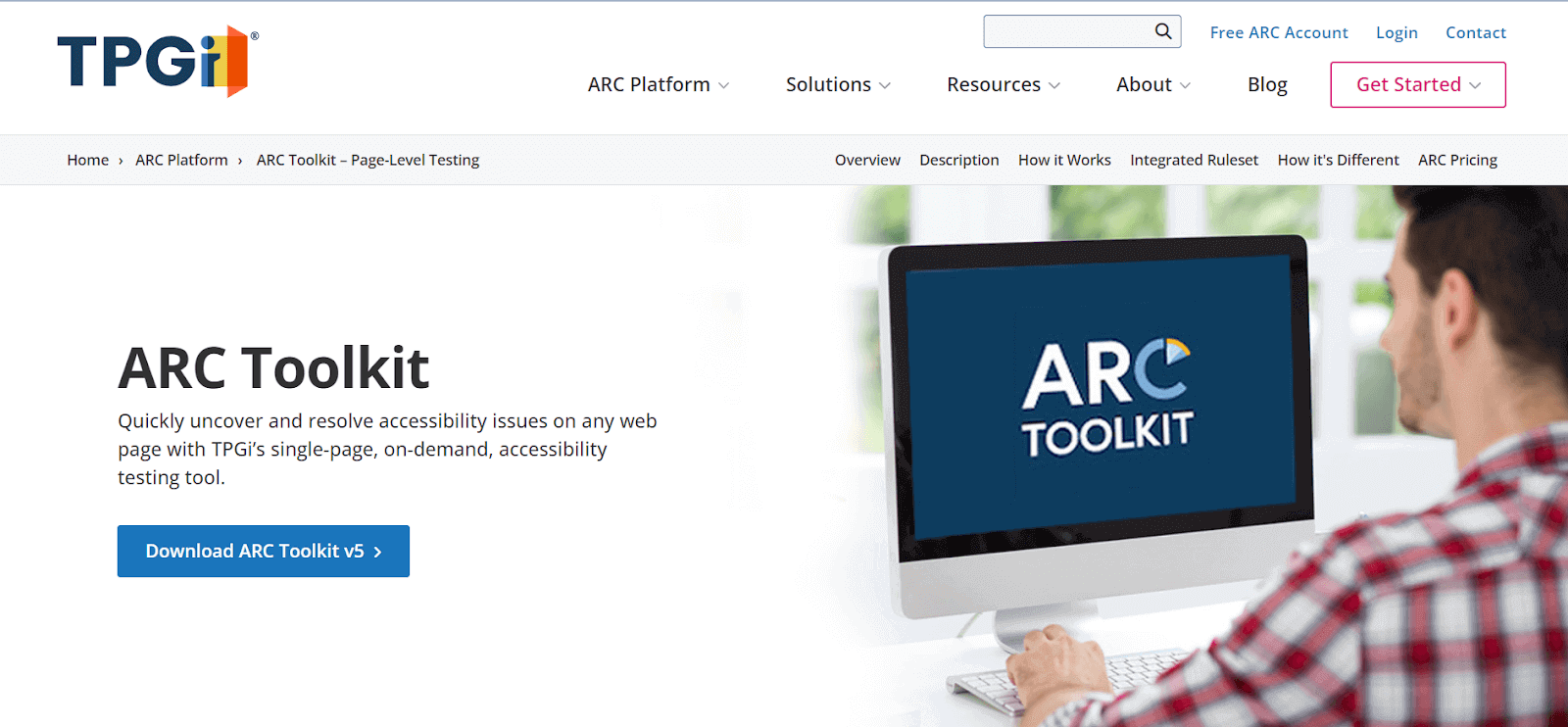 ARC Toolkit is an automated accessibility testing tool