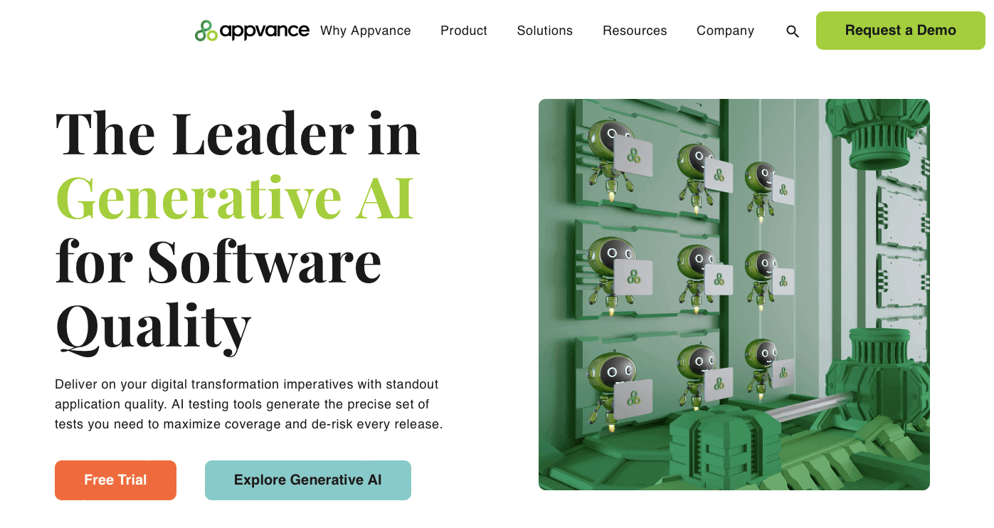 Appvance is an AI and ML-powered autonomous testing