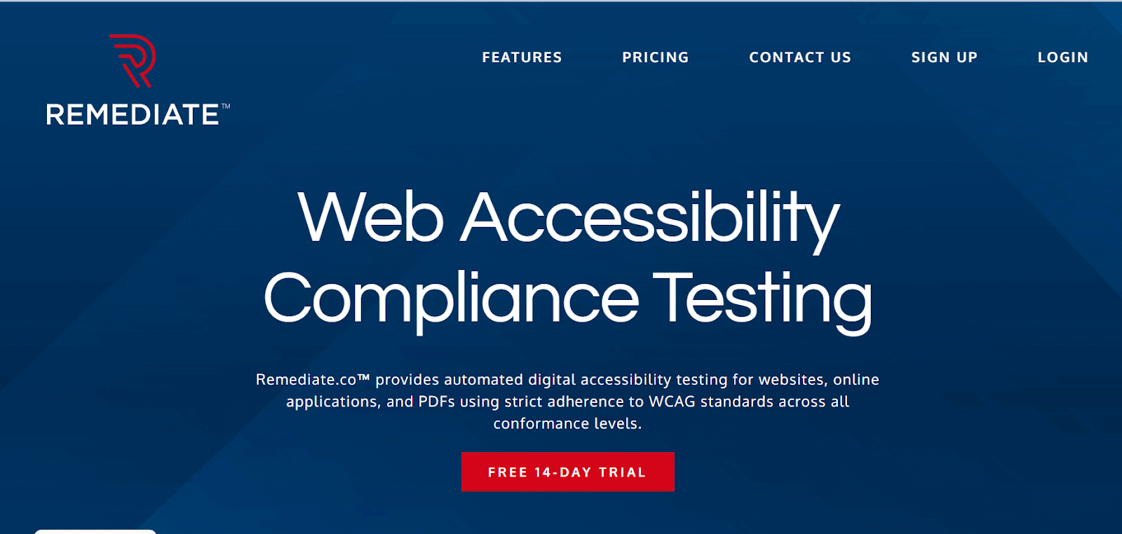 Remediate.co™ is an automated accessibility testing tool