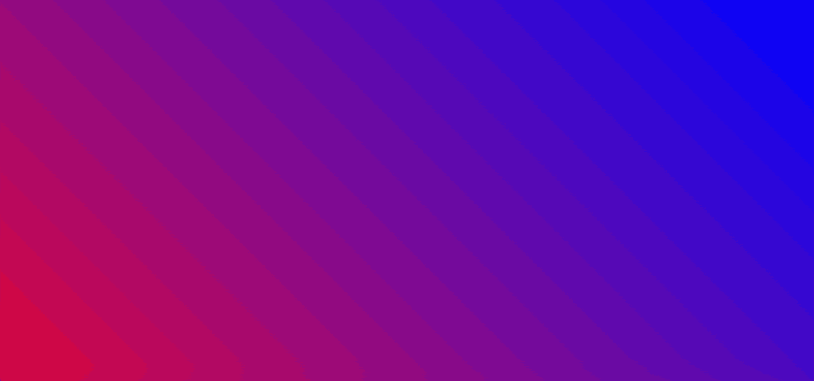 example of a linear gradient using 45 degrees angle from red to blue in css