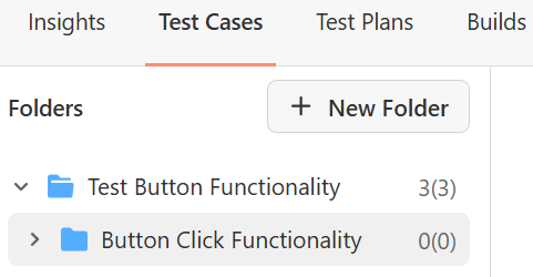 View Test Case Count 