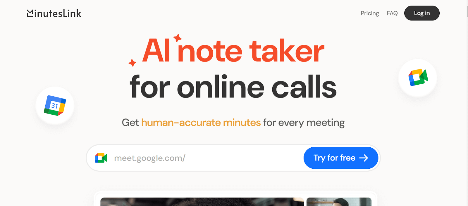 MinutesLink is the AI-powered tool