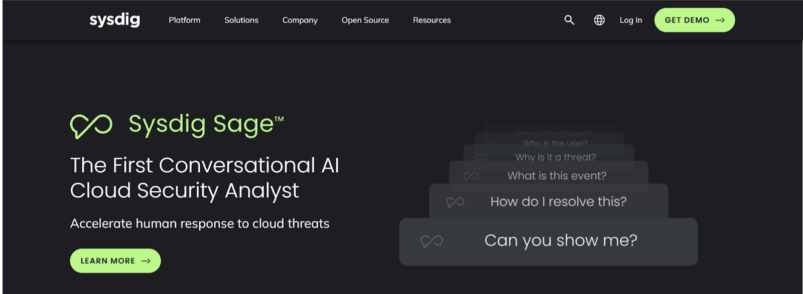 Sysdig is an innovative DevOps AI tool