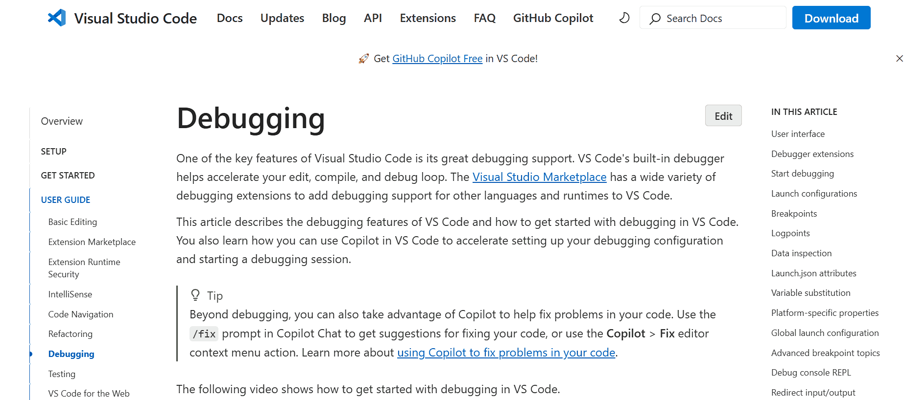 VS Code Debugger 